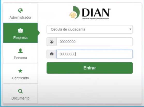 portal de facturacion previa en la dian