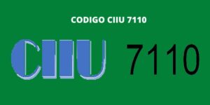 CODIGO CIIU 7110