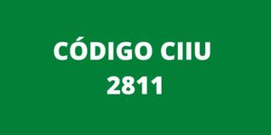 CODIGO CIIU 2811