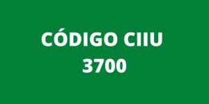 CODIGO CIIU 3700