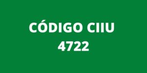 CODIGO CIIU 4722