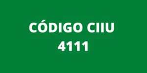 CODIGO CIIU 4111